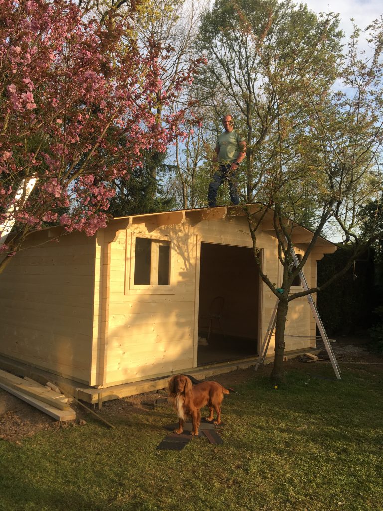 Bob-a-Job, garden shed Construction
